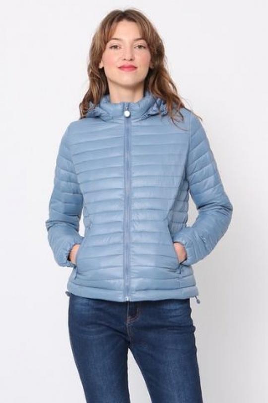 Doudounes Femme Beige Clair SOFTY BY EVER BOOM  H1117 Efashion Paris