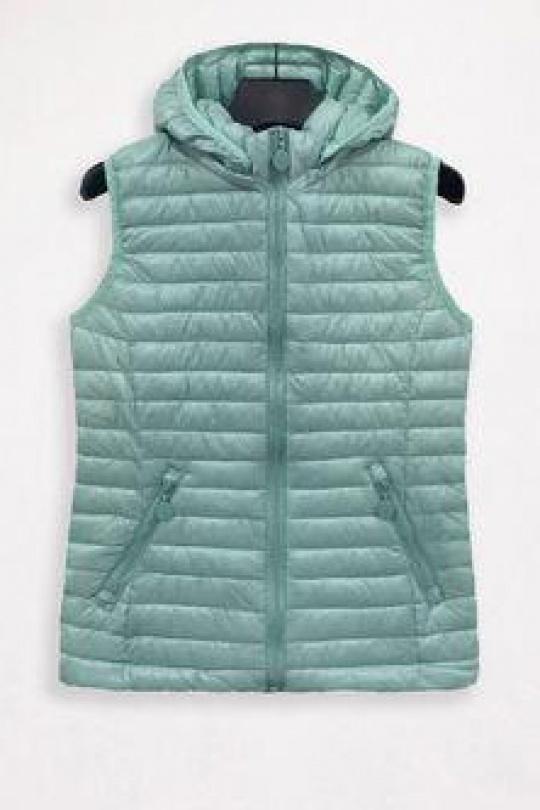 Doudounes Femme Vert amande SOFTY BY EVER BOOM  950-11 Efashion Paris