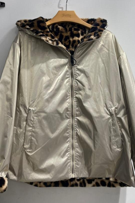 Parkas Femme Doré SOFTY BY EVER BOOM  S4776 Efashion Paris