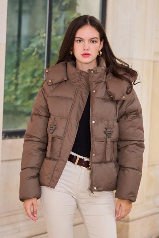 Doudounes Femme Choco SOFTY BY EVER BOOM  S5673 Efashion Paris