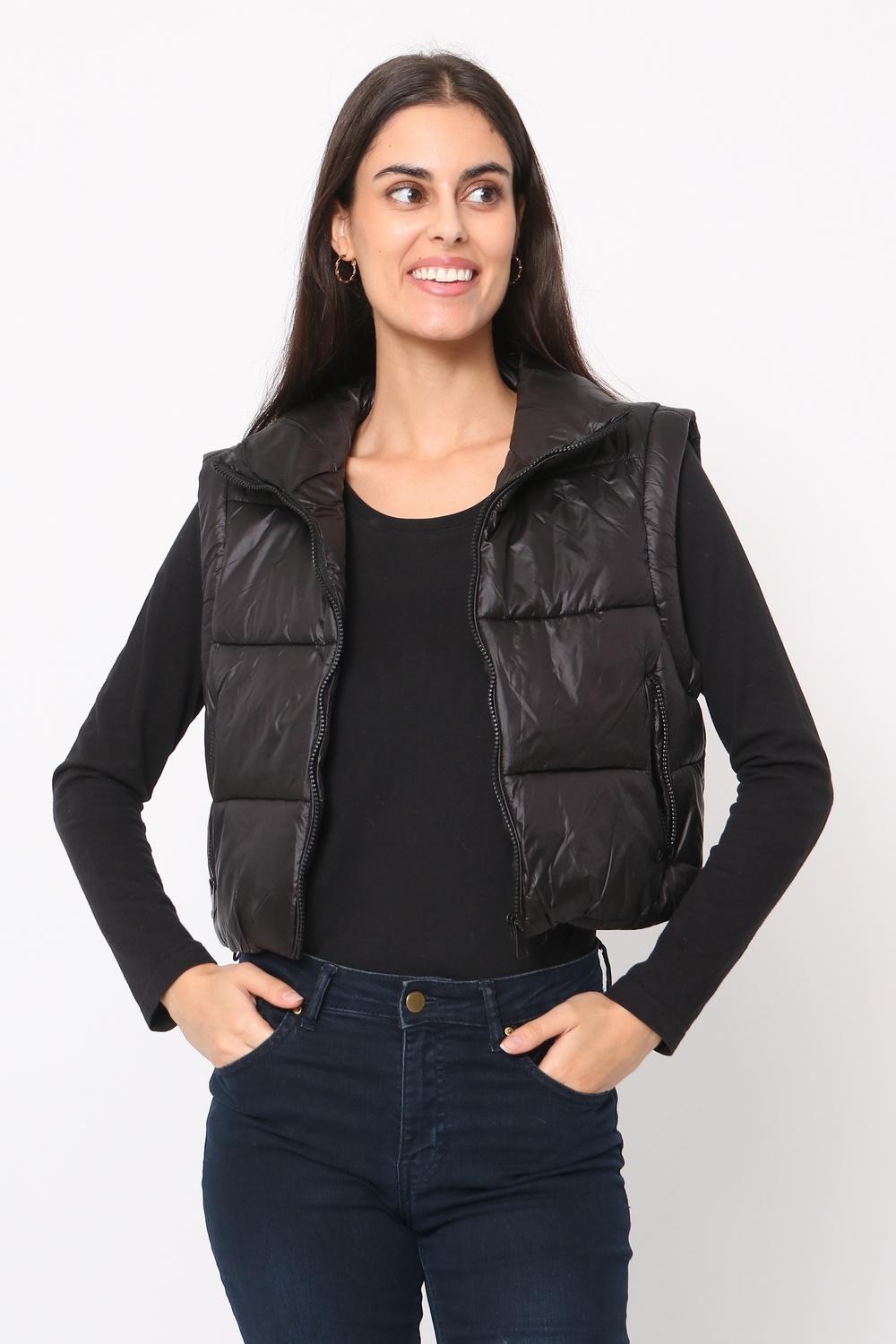 Doudounes Femme Noir SOFTY BY EVER BOOM  S2766 #c Efashion Paris