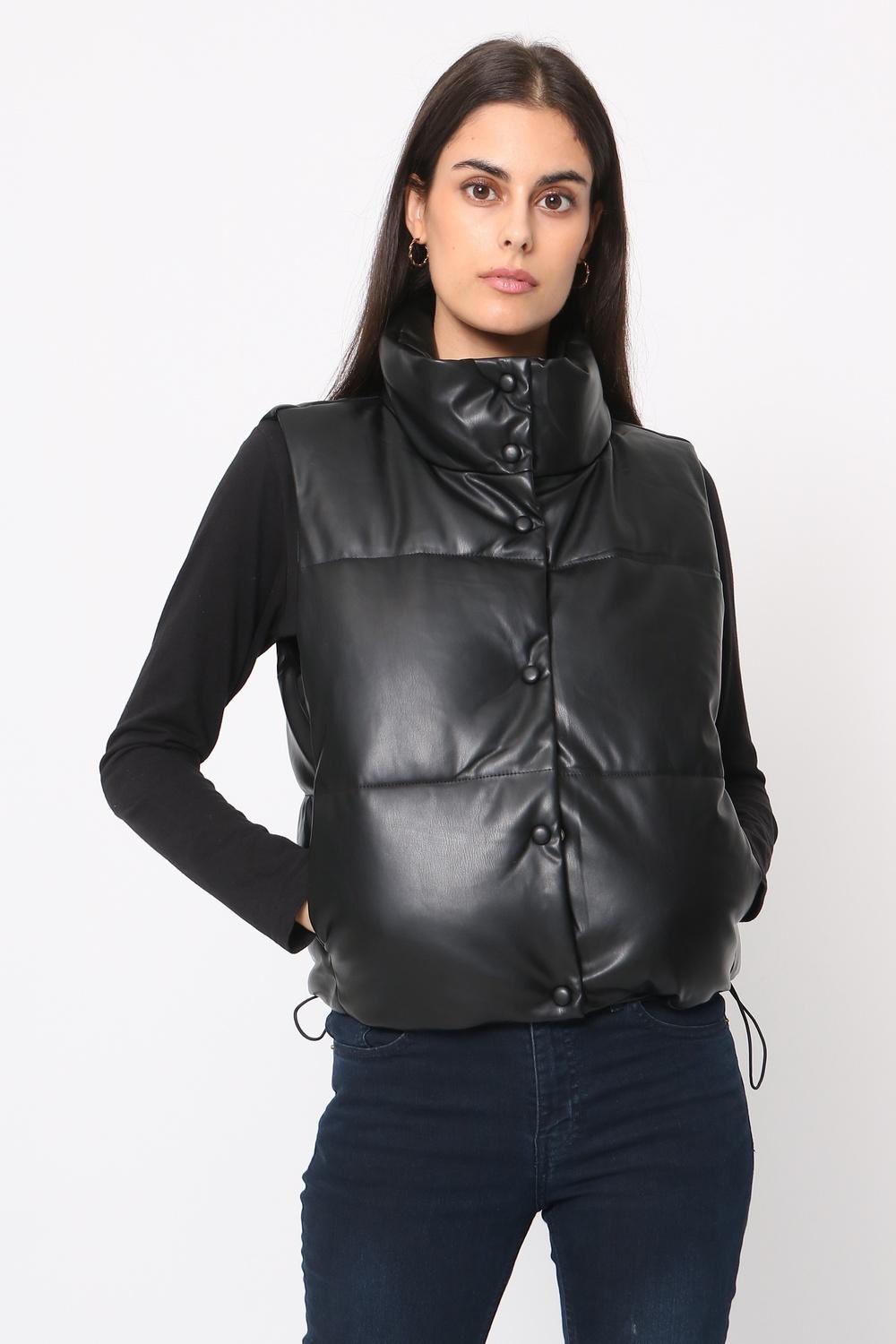 Doudounes Femme Noir SOFTY BY EVER BOOM  S2721 #c Efashion Paris