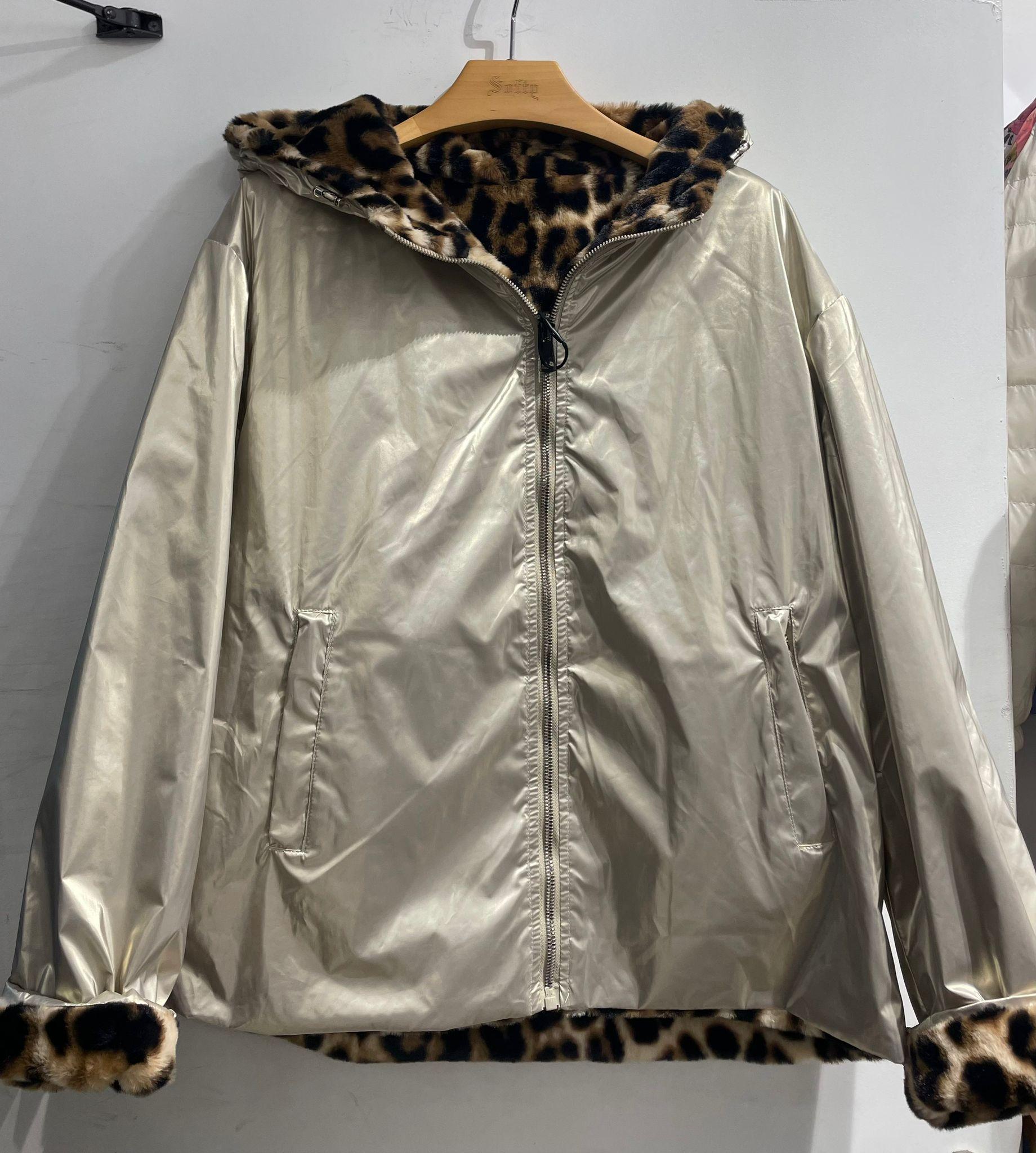 Parkas Femme Doré SOFTY BY EVER BOOM  S4776 #c Efashion Paris