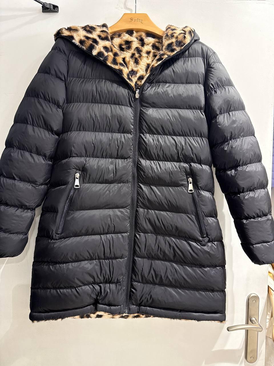 Doudounes Femme Noir/Beige SOFTY BY EVER BOOM  S5630 #c Efashion Paris