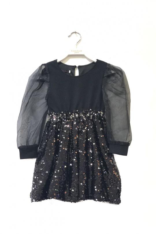 Robes Enfant & Bébé  Doré FANNY LOOK 7584 Efashion Paris