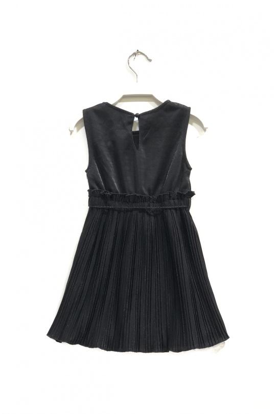 Robes Enfant & Bébé  Noir FANNY LOOK 7405 Efashion Paris
