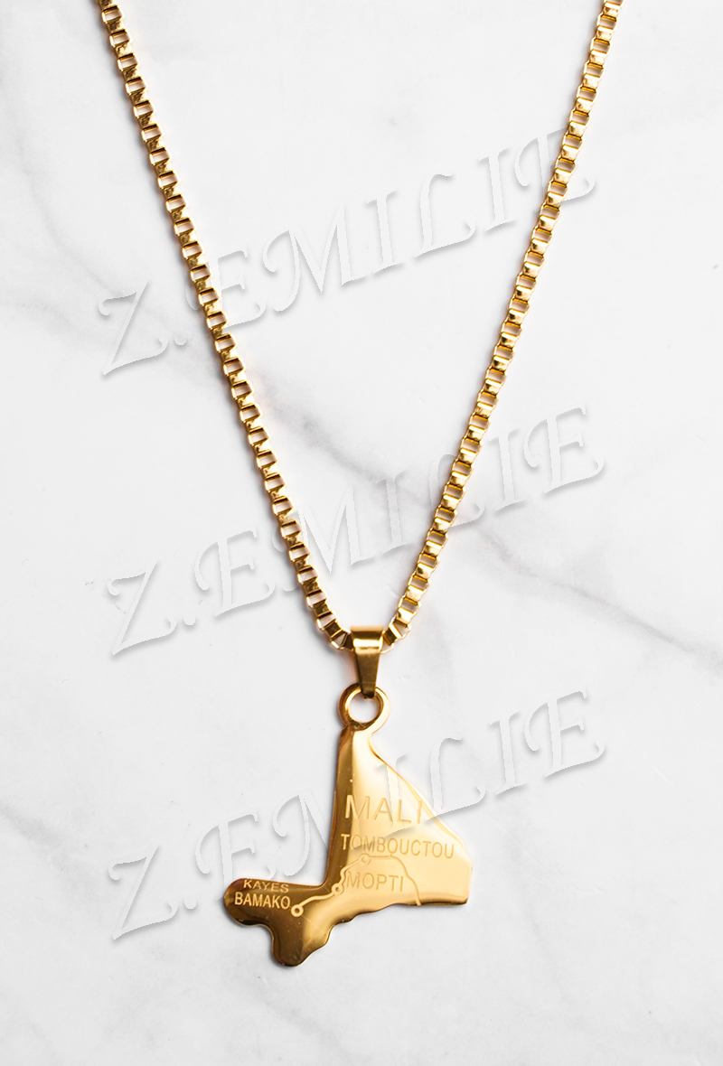 Necklaces Accessories Gold Z. EMILIE COL355 #c Efashion Paris