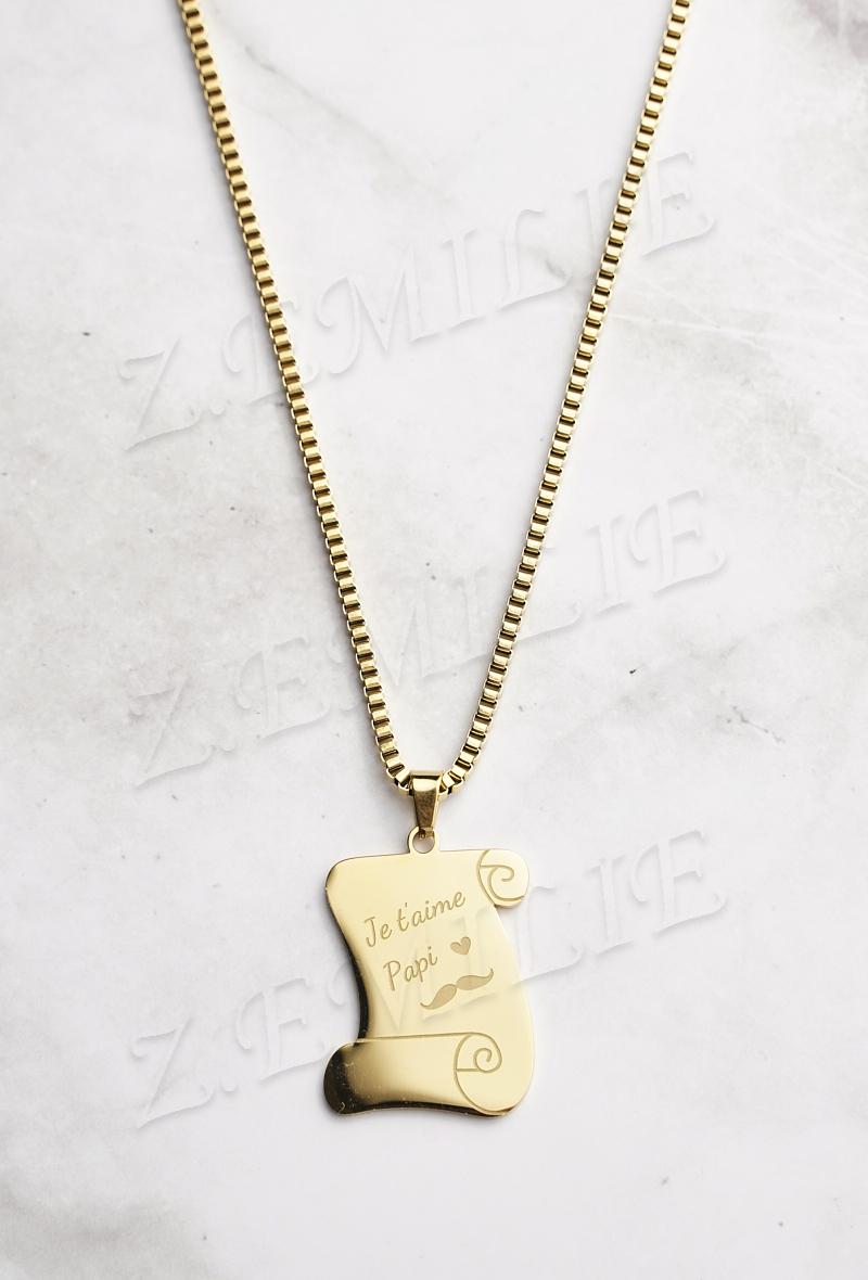 Colliers Accessoires Blanc Z. EMILIE COL565 #c Efashion Paris