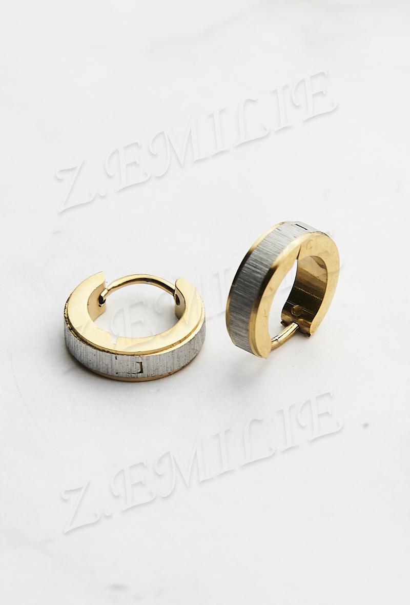 Boucles d'oreilles Accessoires Doré Z. EMILIE BOC002 #c Efashion Paris