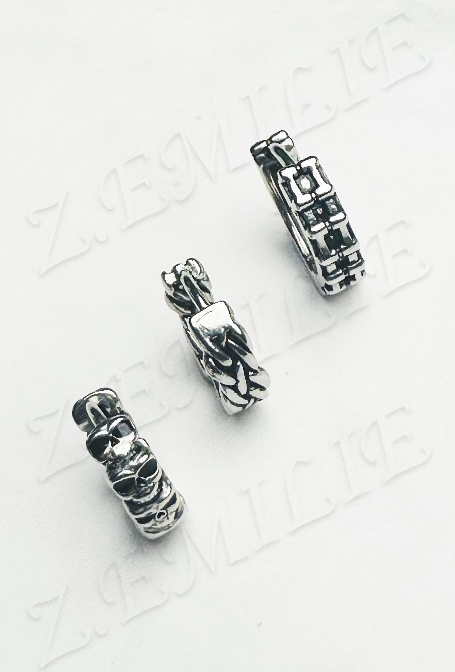 Pendientes Complementos White Z. EMILIE BOC095 #c Efashion Paris