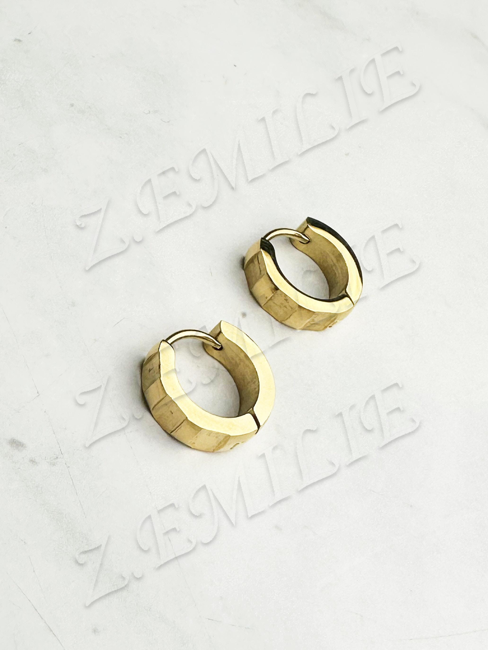 Boucles d'oreilles Accessoires Doré Z. EMILIE BOC116 #c Efashion Paris