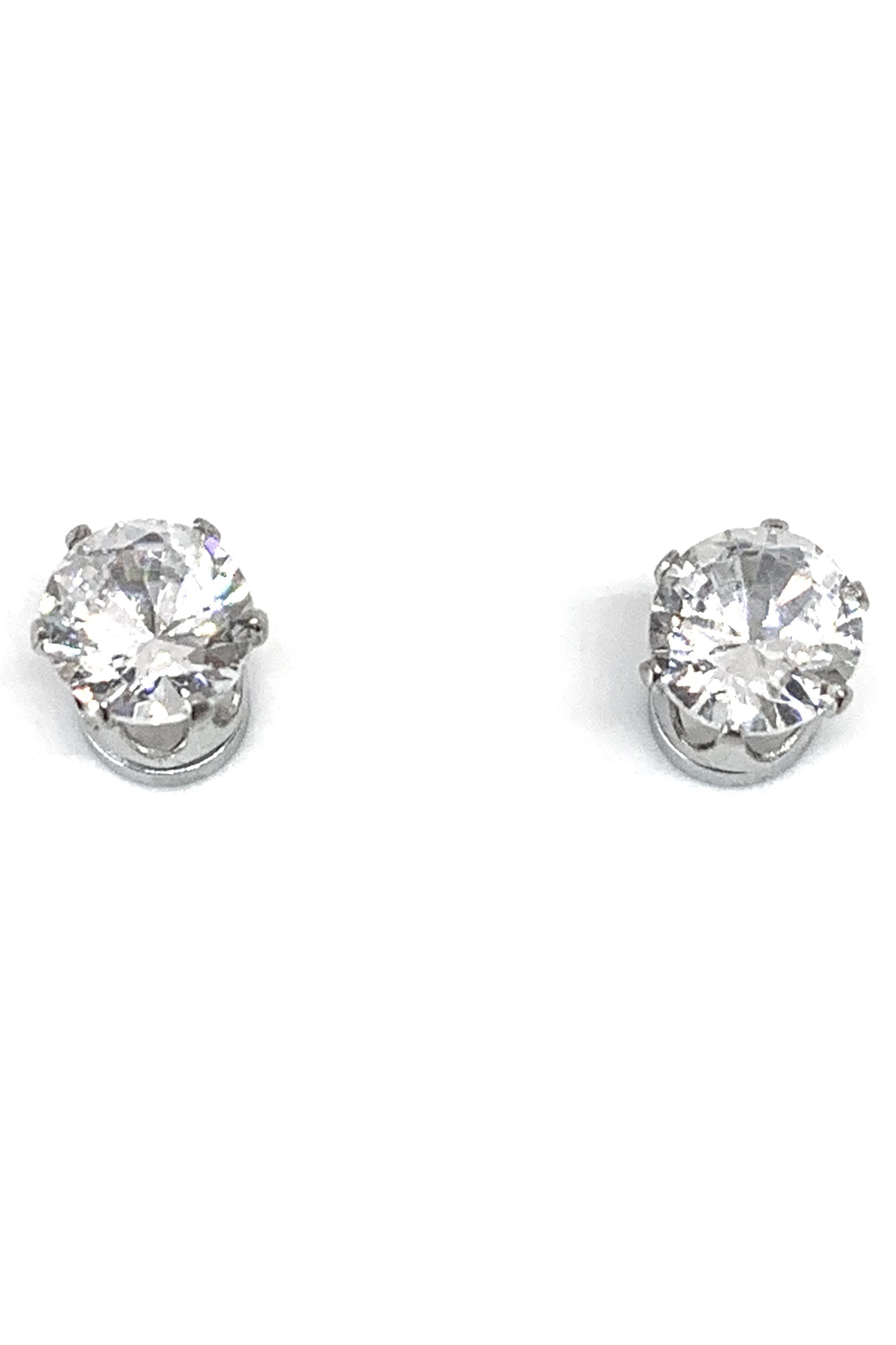 Boucles d'oreilles Accessoires Blanc Z. EMILIE BOAI002-6 #c Efashion Paris