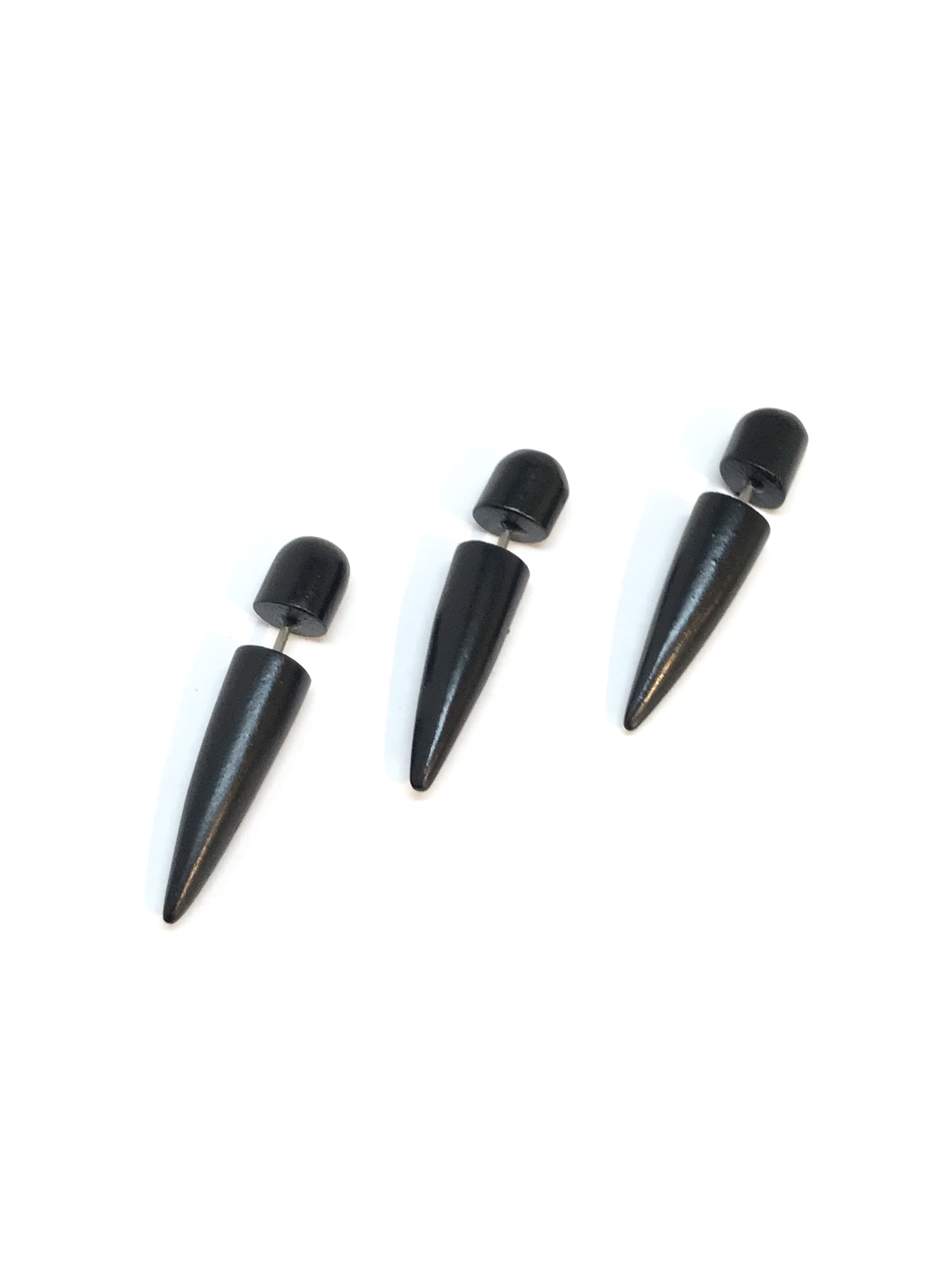 Boucles d'oreilles Accessoires Noir Z. EMILIE BOB001 #c Efashion Paris