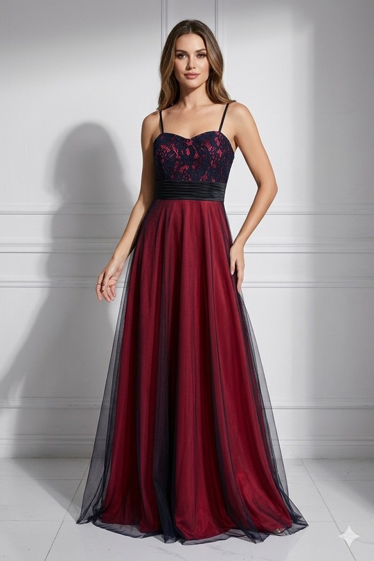 Robes de soirée Femme Fuschia Alice Desir B838 Efashion Paris
