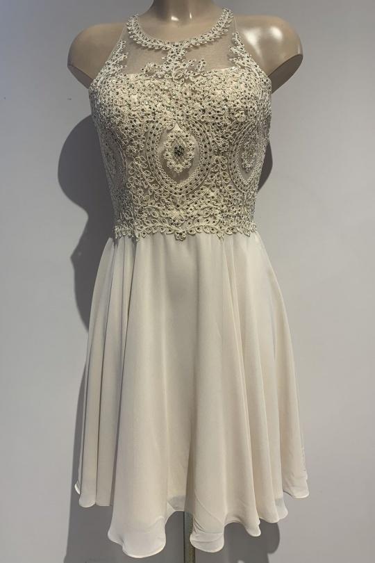 Robes de soirée Femme Beige Alice Desir YN2001 Efashion Paris