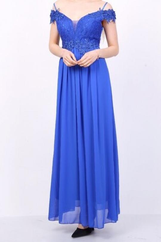 Robes de soirée Femme Bleu royal Alice Desir 633F Efashion Paris