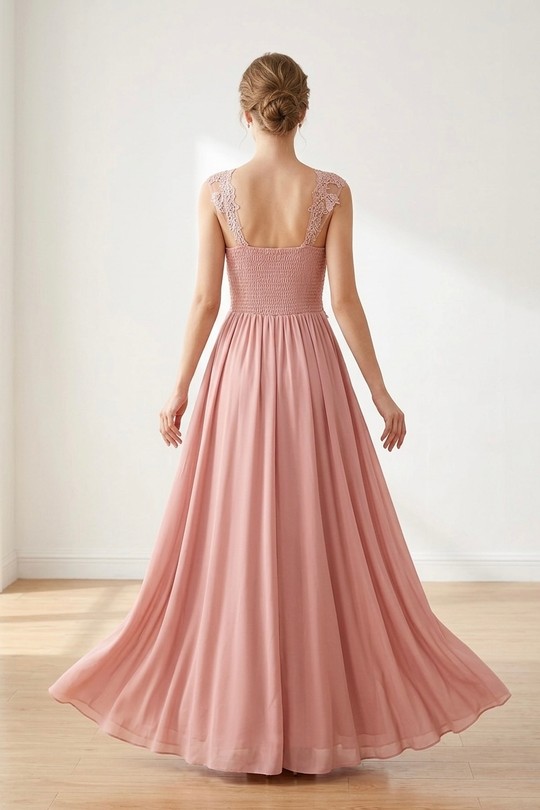 Robes de soirée Femme Rose Alice Desir CJ1903 Efashion Paris