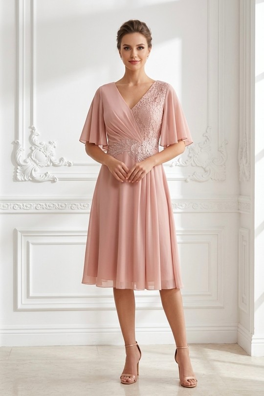 Robes de soirée Femme Rouge Alice Desir 640C Efashion Paris