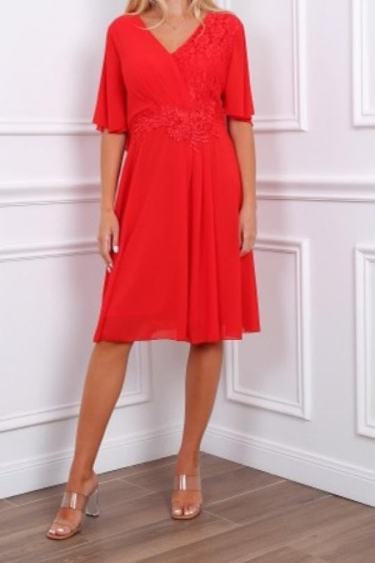Robes de soirée Femme Rouge Alice Desir 640C Efashion Paris