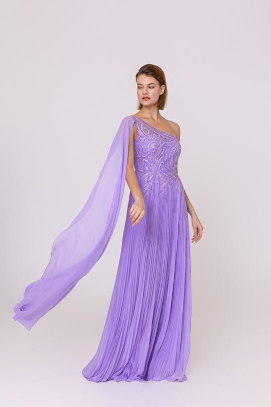 Robes de soirée Femme Lilas Alice Desir R0717 Efashion Paris