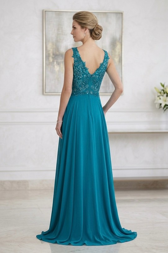 Robes de soirée Femme Vert émeraude Alice Desir R0276 Efashion Paris