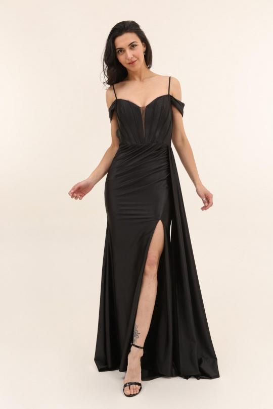 Robes de soirée Femme Beige Champagne Alice Desir R0612 Efashion Paris