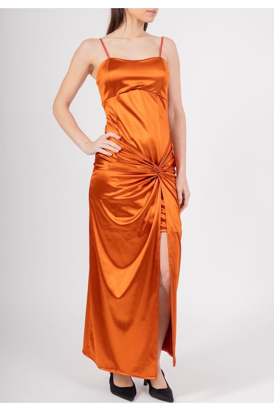 Robes mi-longues Femme Vert canard Alice Desir 6692 Efashion Paris