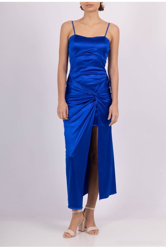 Robes mi-longues Femme Vert canard Alice Desir 6692 Efashion Paris