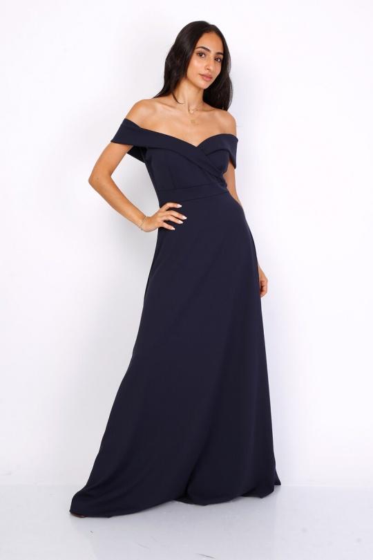 Robes de soirée Femme Bleu royal Alice Desir 8892 Efashion Paris
