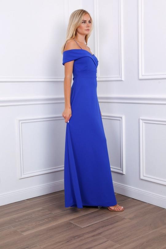 Robes de soirée Femme Bleu royal Alice Desir 8892 Efashion Paris