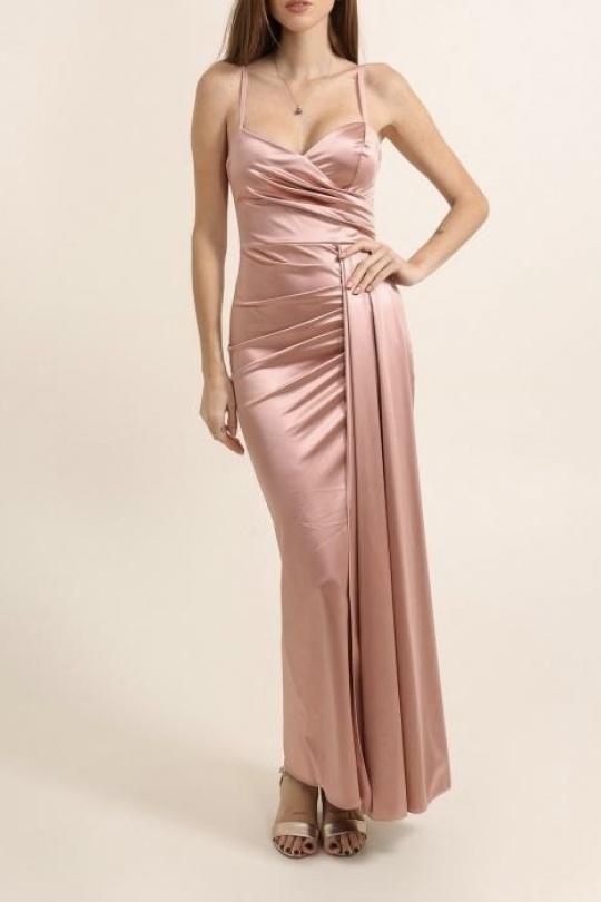 Robes de soirée Femme Rose Alice Desir 6578 Efashion Paris