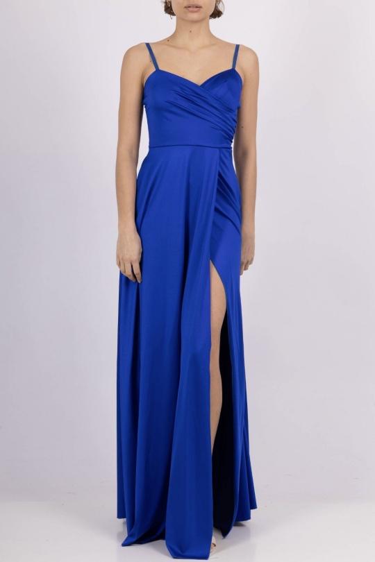 Robes de soirée Femme Bleu royal Alice Desir 40243 Efashion Paris
