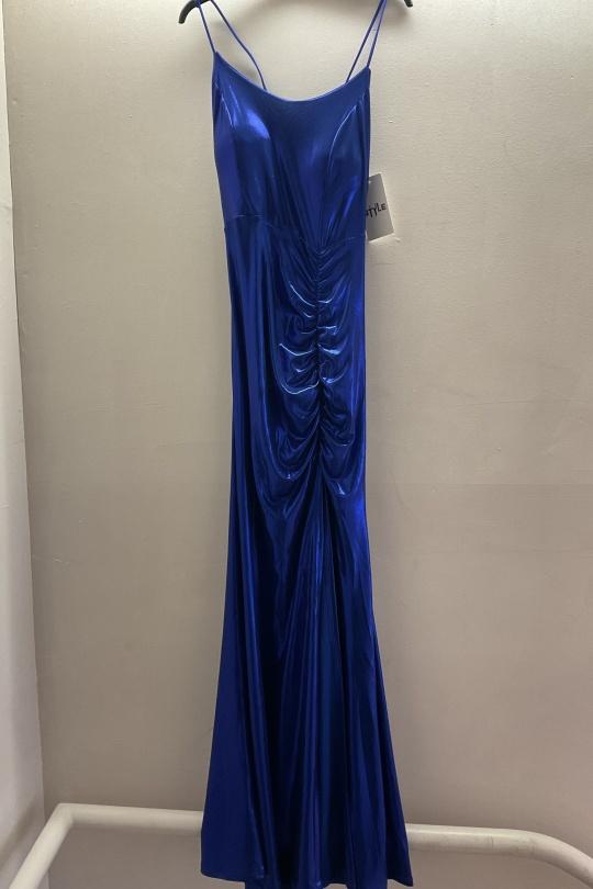 Robes de soirée Femme Bleu royal Alice Desir 42076 Efashion Paris