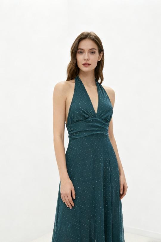 Robes de soirée Femme Noir Alice Desir 43646 Efashion Paris