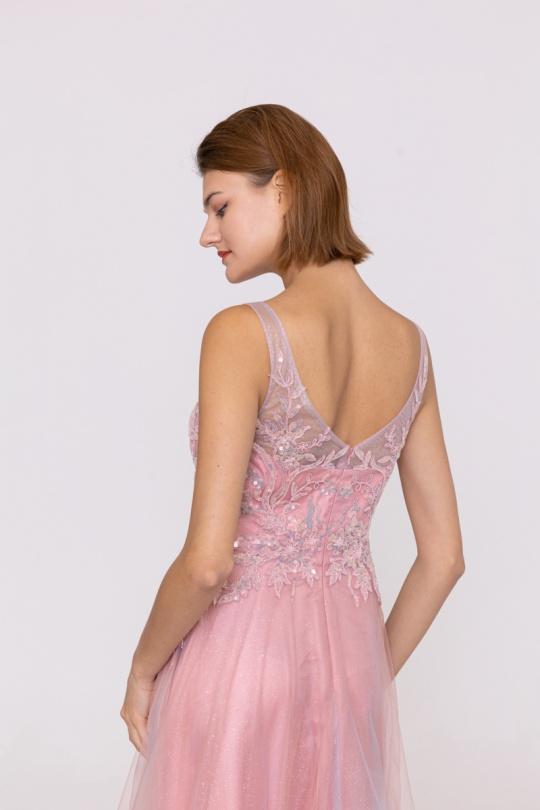 Robes de soirée Femme Beige Alice Desir R0712 Efashion Paris