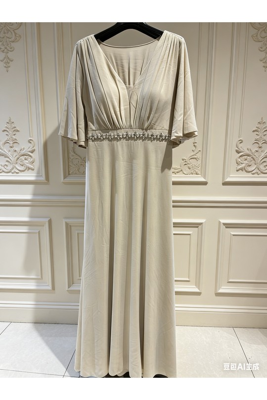 Robes de soirée Femme Rose poudre Alice Desir 564 Efashion Paris