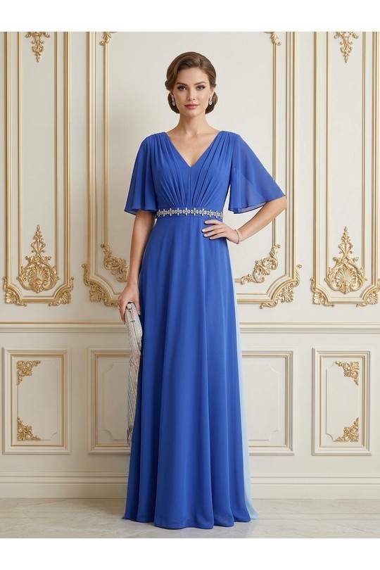 Robes de soirée Femme Rose poudre Alice Desir 564 Efashion Paris