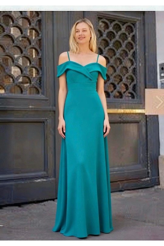 Robes de soirée Femme Bleu royal Alice Desir 8892 Efashion Paris