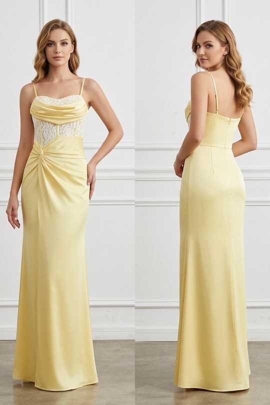 Robes de soirée Femme Vert d eau Alice Desir 9675 Efashion Paris
