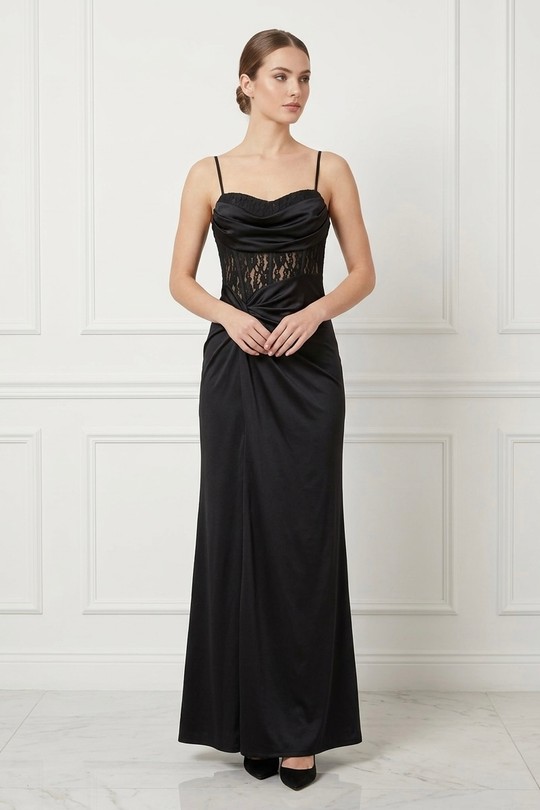 Robes de soirée Femme Vert d eau Alice Desir 9675 Efashion Paris