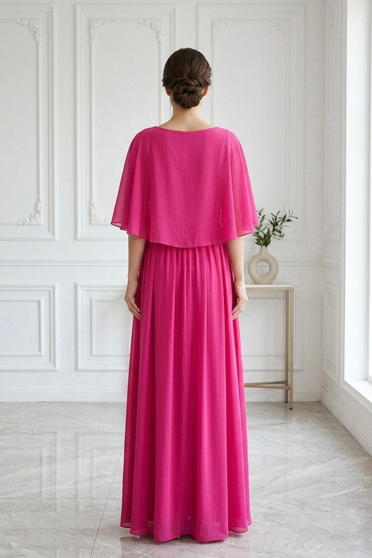 Robes de soirée Femme Rose poudre Alice Desir 564 Efashion Paris