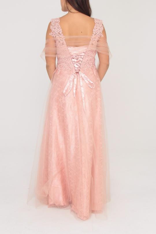 Robes de soirée Femme Beige Champagne Alice Desir R011 Efashion Paris