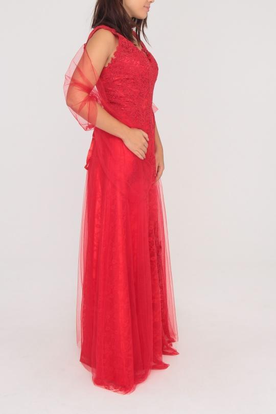 Robes de soirée Femme Beige Champagne Alice Desir R011 Efashion Paris