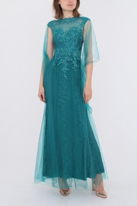 Robes de soirée Femme Vert émeraude Alice Desir R0342 Efashion Paris