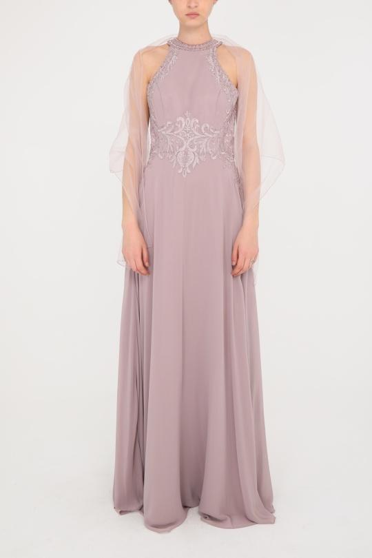 Robes de soirée Femme Violet/rose Alice Desir R0708 Efashion Paris