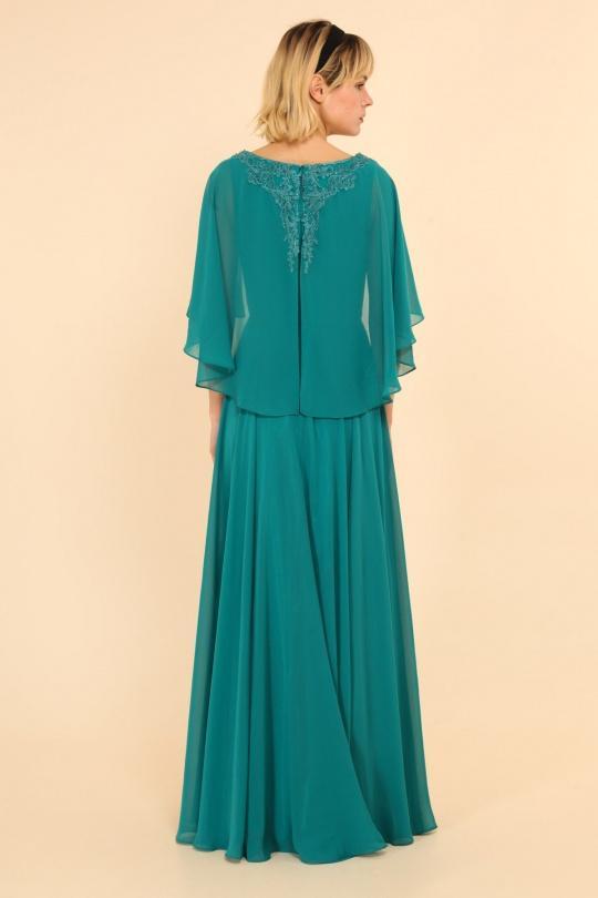 Robes de soirée Femme Bleu marine Alice Desir R0275 Efashion Paris