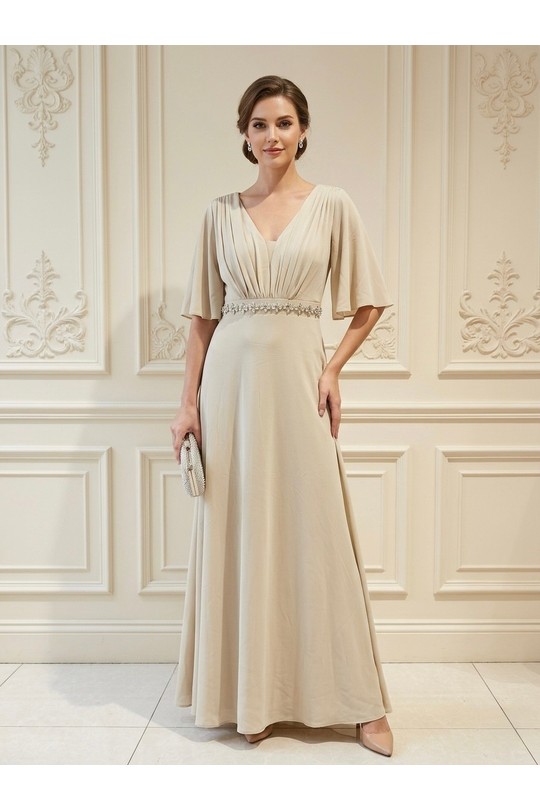 Robes de soirée Femme Rose poudre Alice Desir 564 #c Efashion Paris