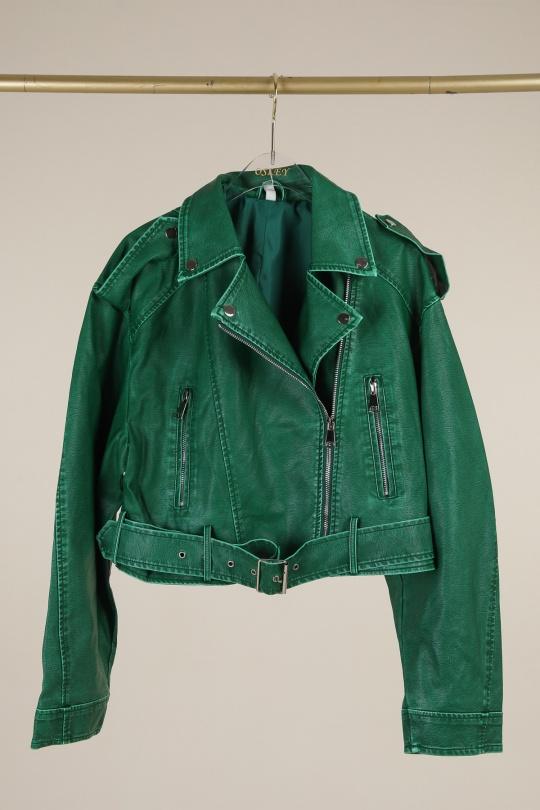 Jackets Women Green Osley - Mochy PU2293 Efashion Paris
