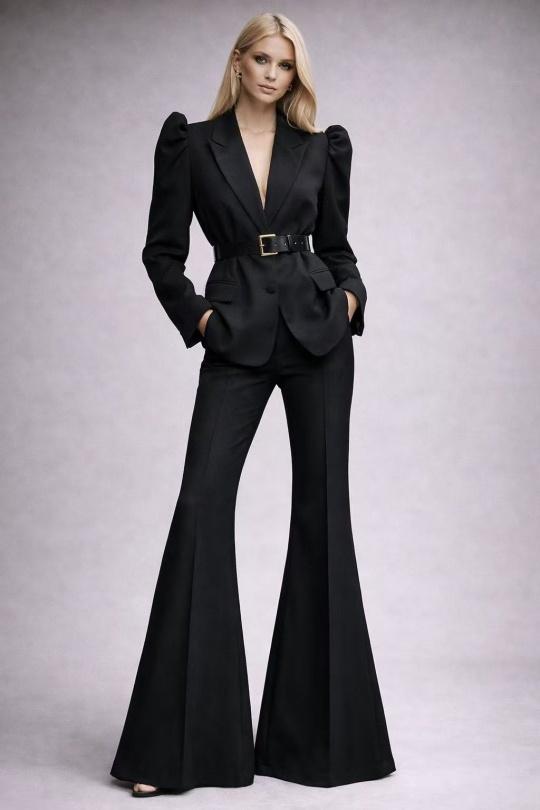 Ensembles Femme Noir Osley - Mochy EC8093 Efashion Paris