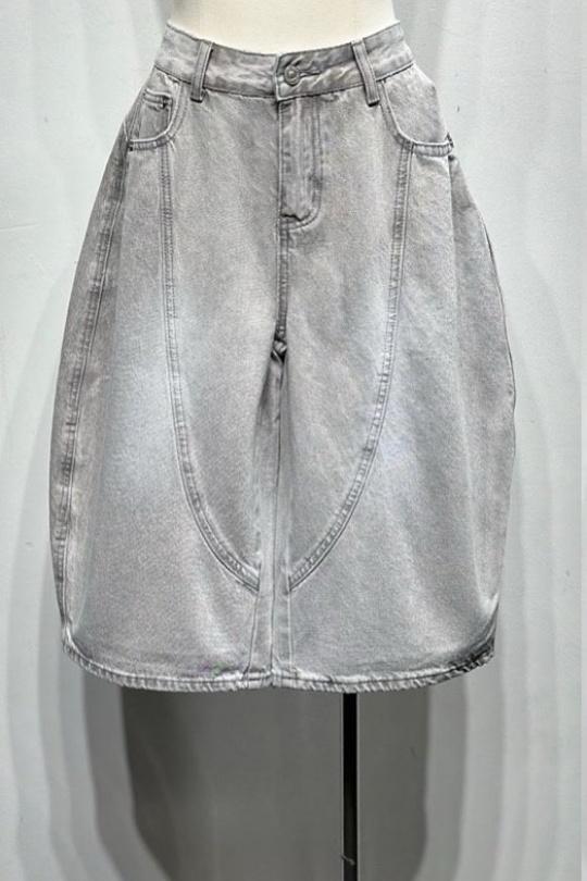 Shorts Femme Gris clair Osley - Mochy P10030 Efashion Paris